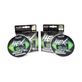 Fujin Hex Braid 8X 300 mt 0.08 mm Multicolor PE İp Misina