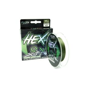 Fujin Hex Braid 8x 300 mt 0,12 mm Moss Green PE İp Misina