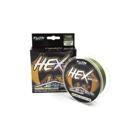 Fujin Hex Braid X4 Moss 150 mt 0,10 mm Green Pe İp Olta Misinası