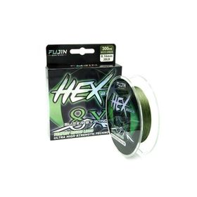 Fujin Hex Braid X8 300 mt Moss Green Pe İp Misina