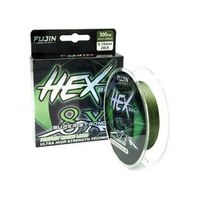 Fujin Hex Braid x8 Moss Green PE 300 mt İp Olta Misinası