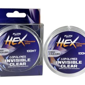Fujin Hex Sht Ultra Fc Kaplamalı 100MT 0.185 mm Misina
