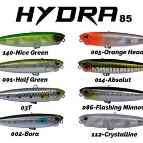 Fujin Hydra 85 mm 10 gr Su Üstü Maket Balık