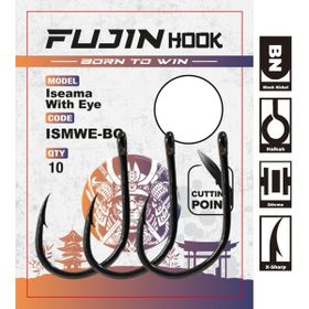 Fujin Iseama With Eye 13 No Delikli Olta Kancası