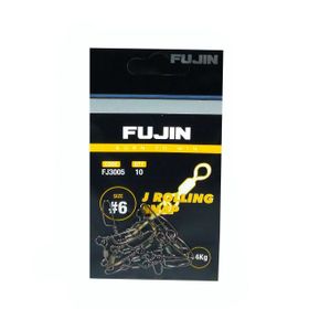 Fujin J Rolling Snap Black Nickel bilyalı Kilitli Klips