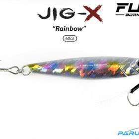 Fujin Jig-X 60 gr Shore Jigging Rainbow Jig Yem