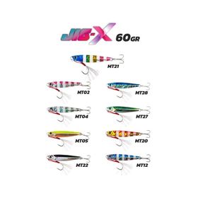 Fujin Jig-X 60 gr Shore Jigging Rainbow Jig Yem