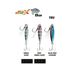 Fujin Jig-x Trio 15 gr TR2 3'lü Micro Jig
