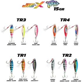 Fujin Jig-x Trio 15 gr TR2 3'lü Micro Jig