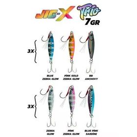Fujin Jig-x Trio 7 gr TR1 3'lü Micro Jig