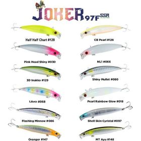 Fujin Joker 97 mm 12.6 gr SSR 129 3d Inakko Floating Maket Balık