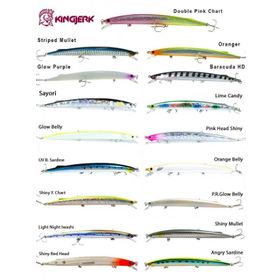Fujin Kingjerk Sinking 19 cm 34 gr 017 Glow Belly Maket Balık