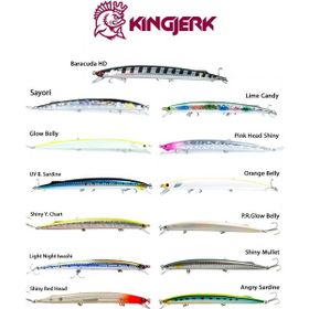Fujin Kingjerk Sinking 19 cm 34 gr 151 Lime Candy Maket Balık