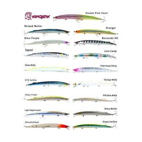 Fujin Kingjerk Sinking 19 cm 34 gr 182 Double Pink Chart Maket Balık