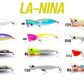 Fujin La Nina Su Üstü Popper 088 Ghost Purple Maket Balık