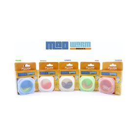 Fujin Mad Worm 9 cm LRF Silikonu Glow Mor Yem