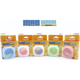 Fujin Mad Worm 9 cm LRF Silikonu Glow Mor Yem
