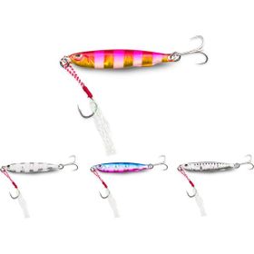 Fujin Metal Go 15 gr 55 mm Jig Pink Gold Zebra Glow Yem
