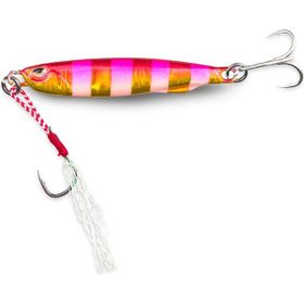 Fujin Metal Go 15 gr 55 mm Jig Pink Gold Zebra Glow Yem