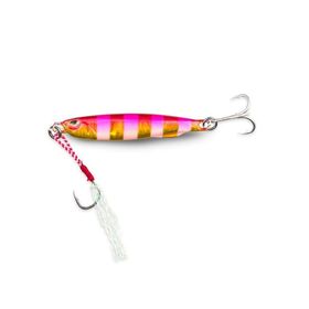 Fujin Metal Go 15 gr 55 mm Jig Pink Gold Zebra Glow Yem