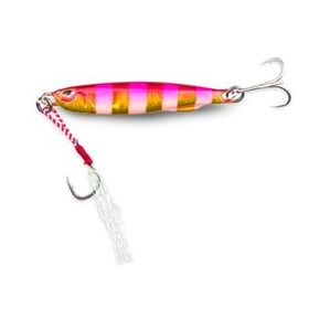Fujin Metal Go 15 gr 55 mm Jig Pink Gold Zebra Glow Yem