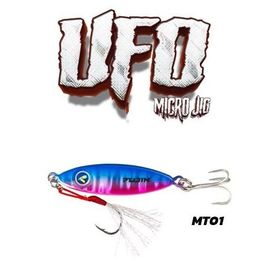 Fujin MT01 UFO Micro 10 gr Blue Pink Jig