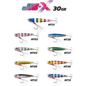 Fujin MT02 30 gr Pink Zebra Glow Jig