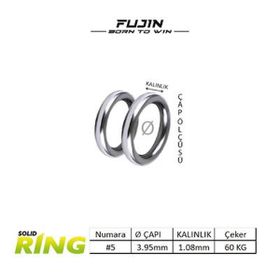 Fujin No: 5 Solid Ring Halka