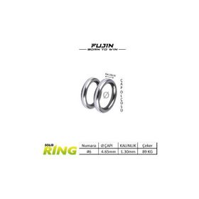 Fujin No: 6 Solid Ring Halka
