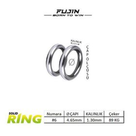 Fujin No: 6 Solid Ring Halka