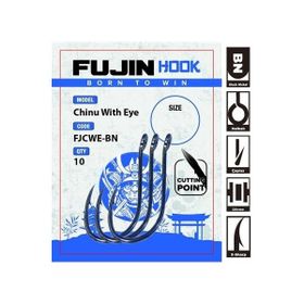 Fujin No:6 Chinu With Eye Delikli Çapraz Olta Kancası