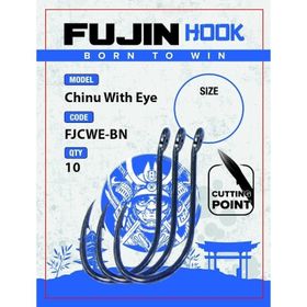 Fujin No:6 Chinu With Eye Delikli Çapraz Olta Kancası