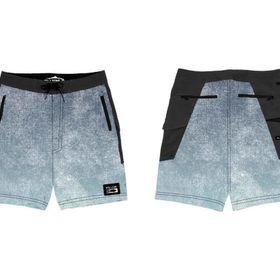 Fujin Performance Aqua Blue Medium Şort