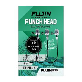 Fujin Punch Head FJ-PH 1/0 Jig Head