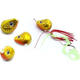 Fujin Rockn Rubber 150 gr Tai Rubber Set 05 Angry Red Suni Balık Yemi