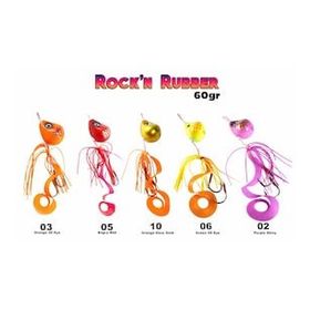 Fujin Rockn Rubber 60 gr Tai Rubber Set 02 Purple Shiny Suni Balık Yemi