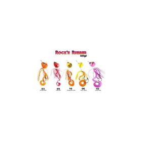 Fujin Rockn Rubber 60 gr Tai Rubber Set 05 Angry Red Suni Balık Yemi