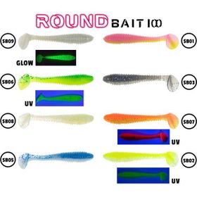 Fujin Round Bait 100 mm SB05 Silikon Balık