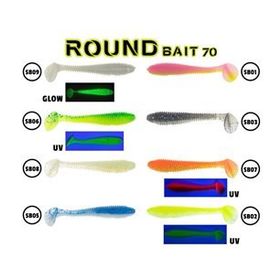 Fujin Round Bait 70 mm SB05 Silikon Balık