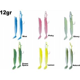Fujin Salt Eel 10 cm 12 gr 031 Natural 2 Adet Silikon Yem