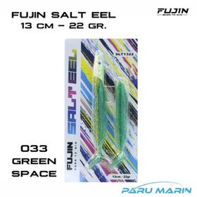 Fujin Salt Eel 13 cm 22 gr 033 Green Space 2 Adet Silikon Yem