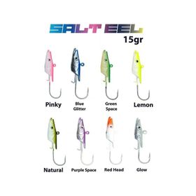 Fujin Salt Eel 15 gr Jighead 018 Purple Space Olta İğnesi