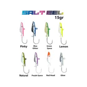 Fujin Salt Eel 15 gr Jighead 020 Red Head Olta İğnesi