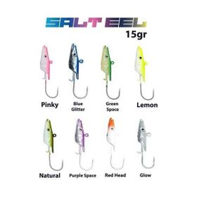 Fujin Salt Eel 15 gr Jighead 021 Blue Glitter Olta İğnesi
