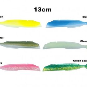 Fujin Salt Eel Body 13 cm x3 Silikon Yem Gövde