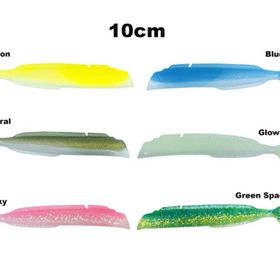 Fujin Salt Eel Body 3 Adet 10 cm Silikon Yem Gövde