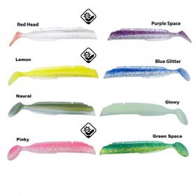 Fujin Salt Eel Body 3 Adet 10 cm Silikon Yem Gövde