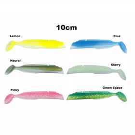 Fujin Salt Eel Body 3 Adet 10 cm Silikon Yem Gövde