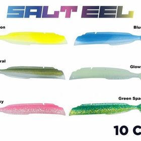 Fujin Salt Eel Body 3 Adet 10 cm Silikon Yem Gövde