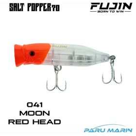 Fujin Salt Popper 70 9.5 gr 041 Moon Red Head Maket Balık